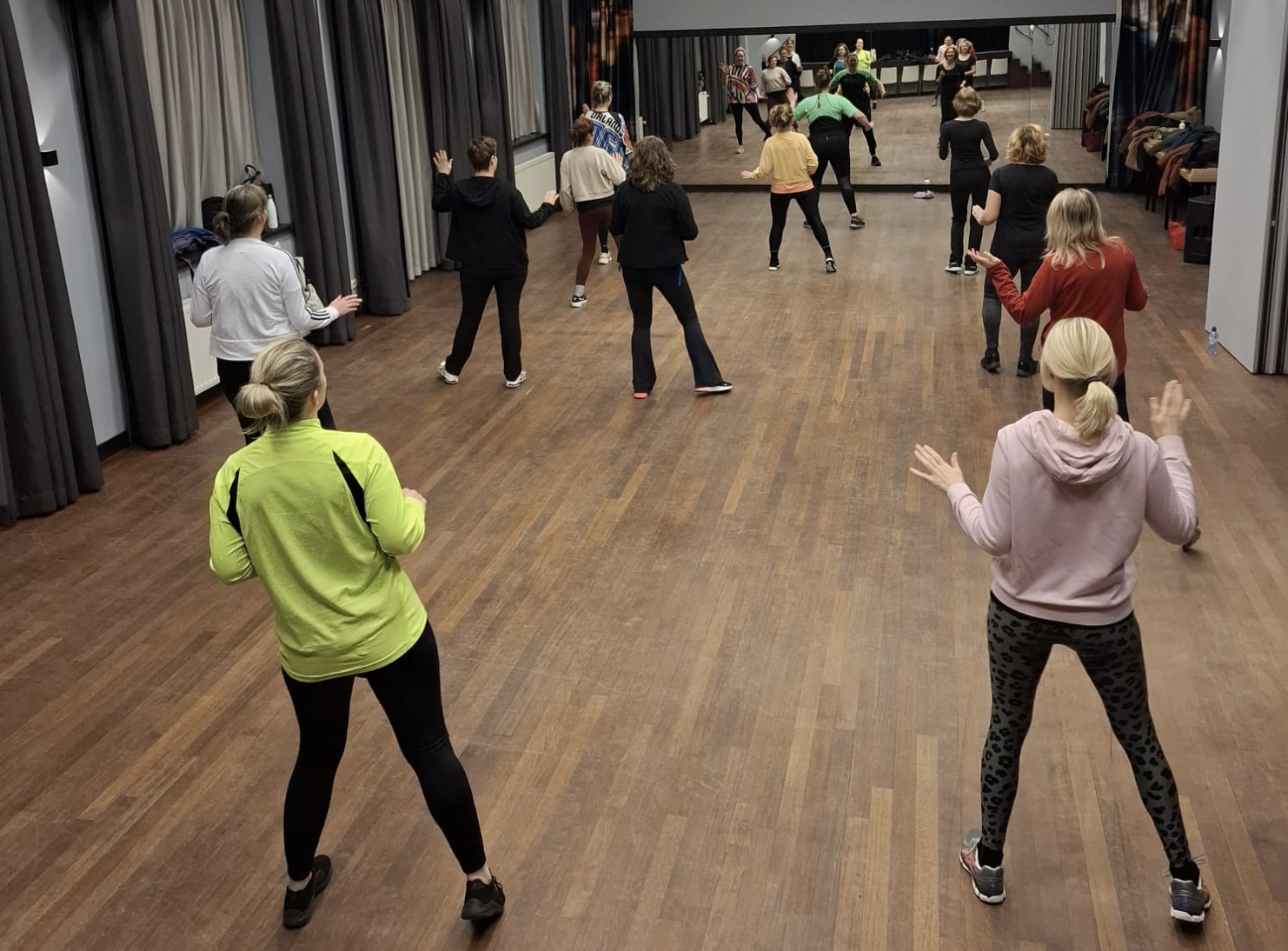 Lesaanbod peutergym zumba aerobics turnen recreatie turnen